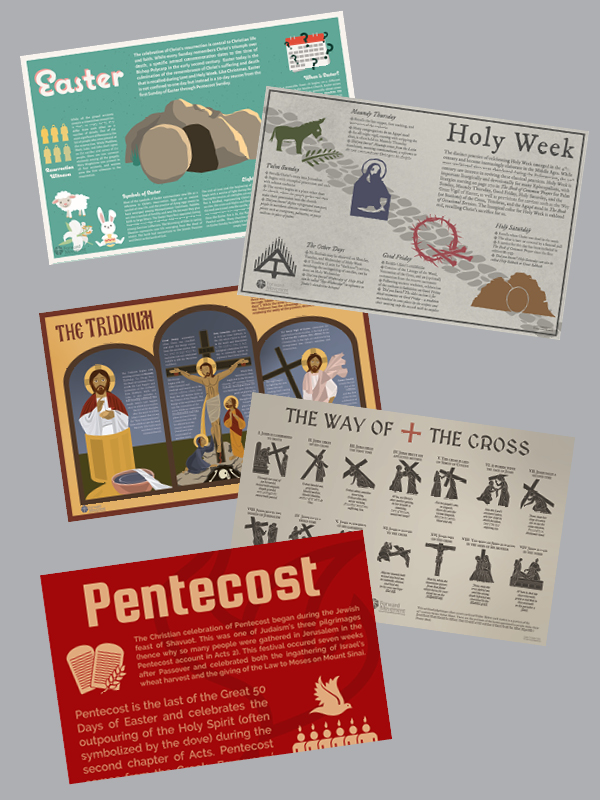 Easter & Holy Week Infographics - Evangelism Bundle