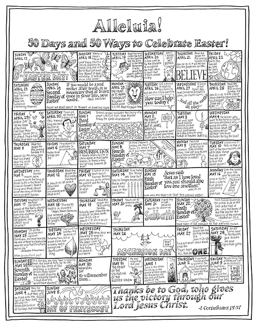 Alleluia! 50 Days and 50 Ways to Celebrate Easter