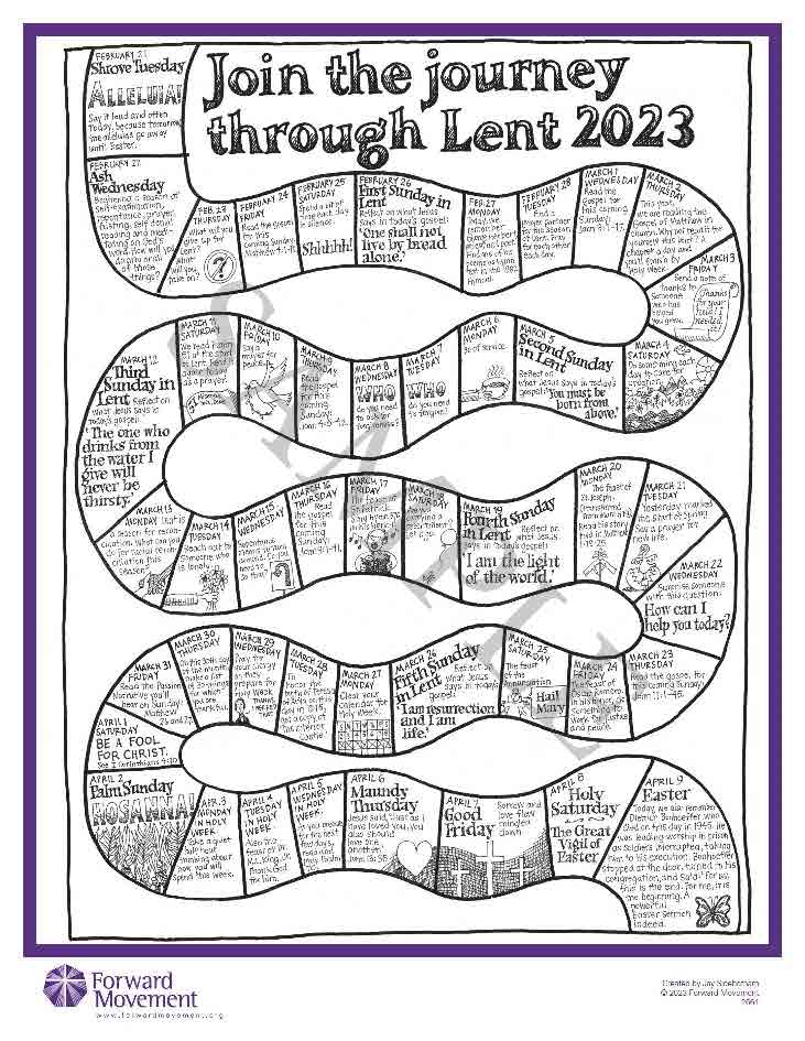Join the Journey through Lent